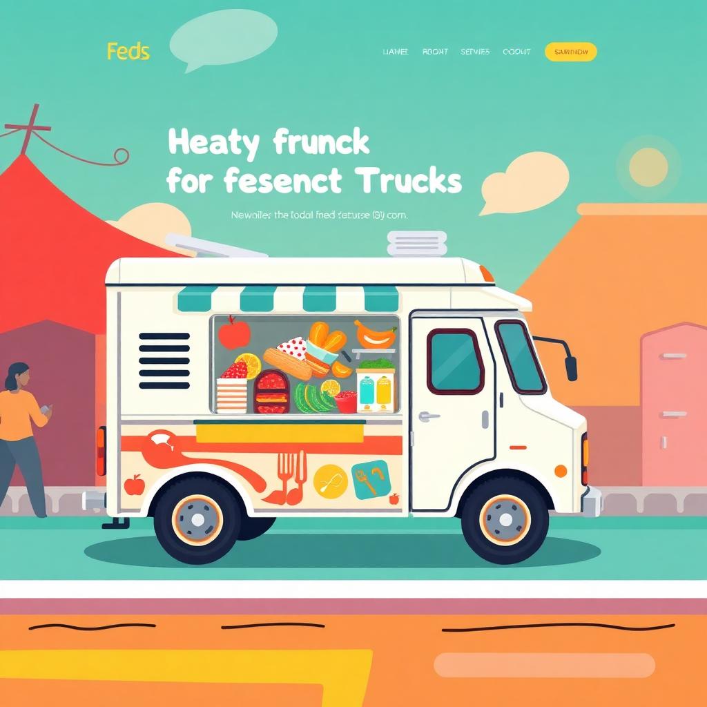 Food Truck Co. website design